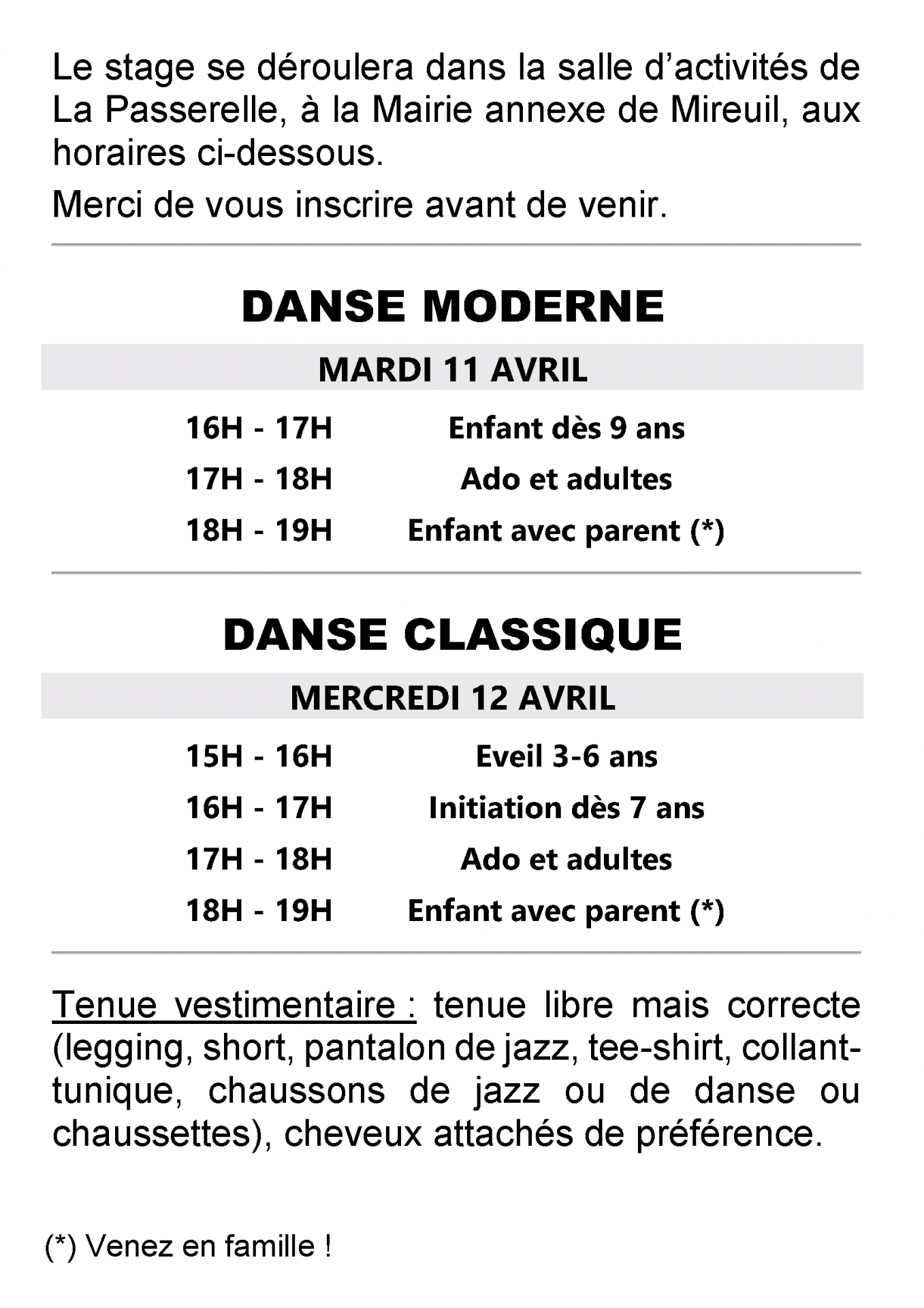 Stage decouverte flyer page 2