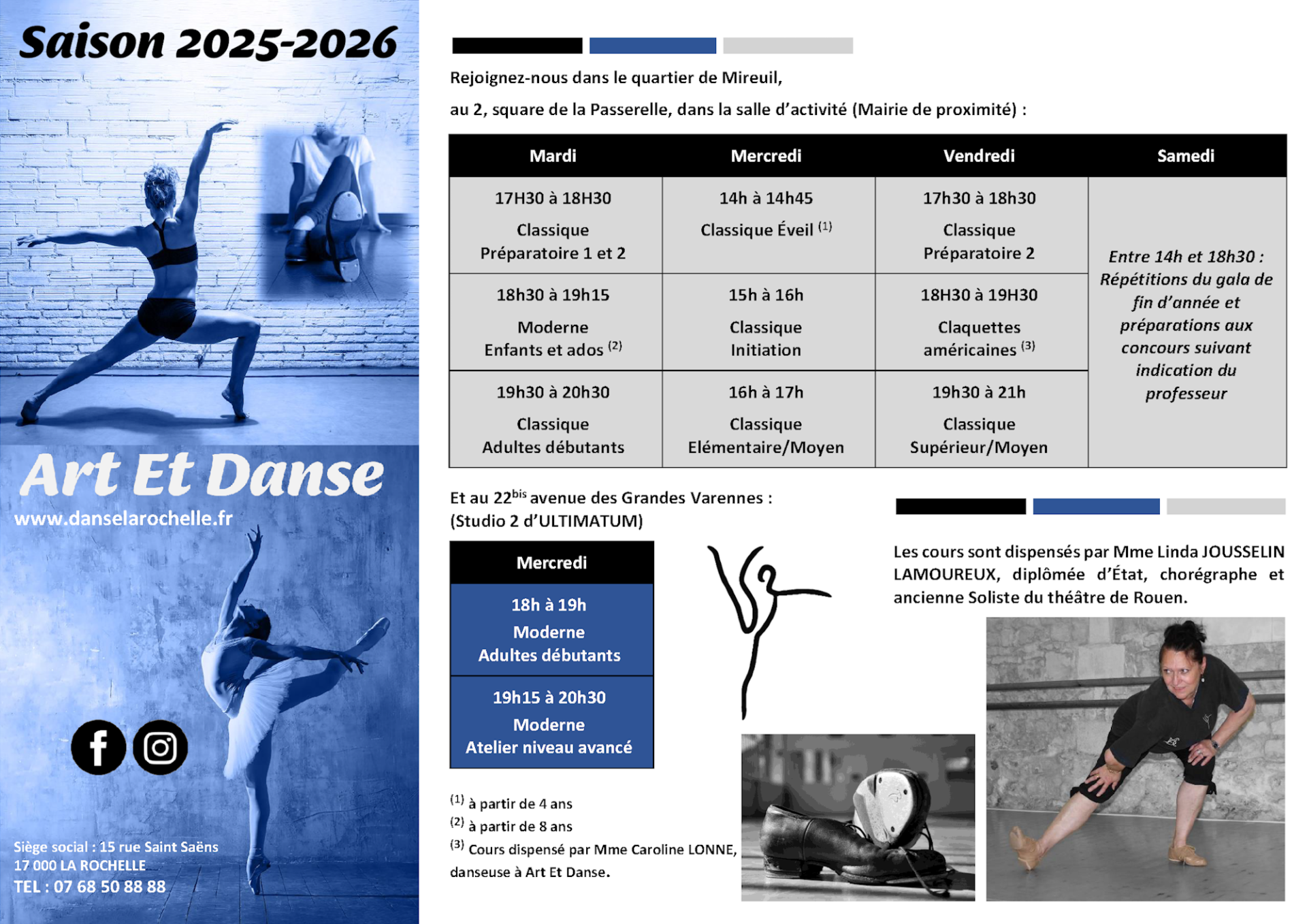 Infos site 2025 2026 1